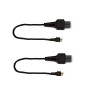 Соединительный кабель для передатчика D-Coil, длина 7,5 см, черный (2 шт.)